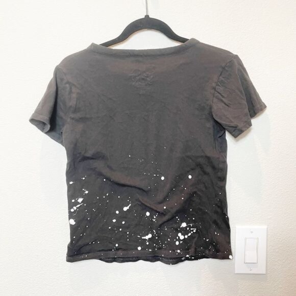 Chaser The Who Live In Concert 82 Graphic Tee XS Black Splatter Print 100% Cotto - Picture 3 of 7